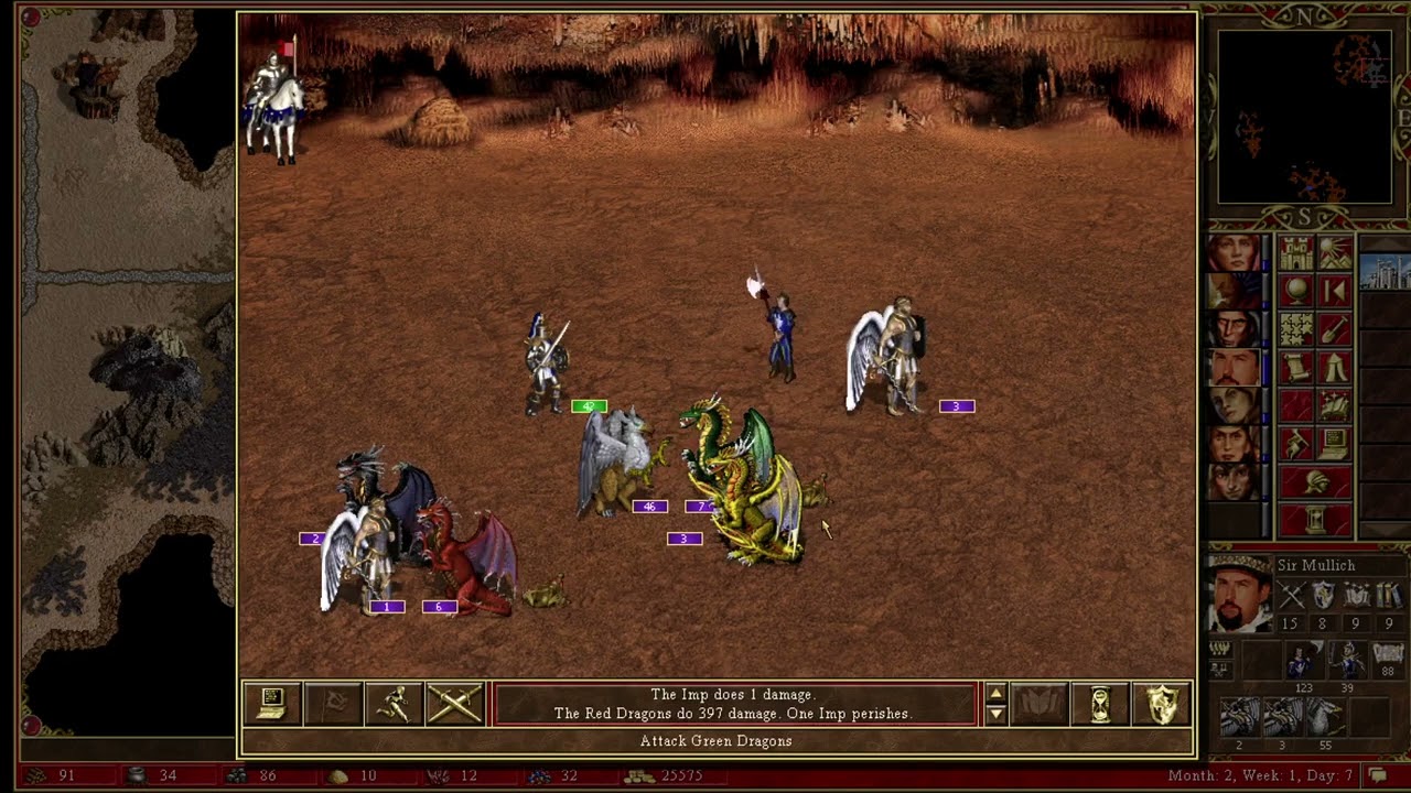 heroes 3 sir mullich goes to dragon utopia