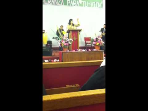 Karla Valenzuela worshiping