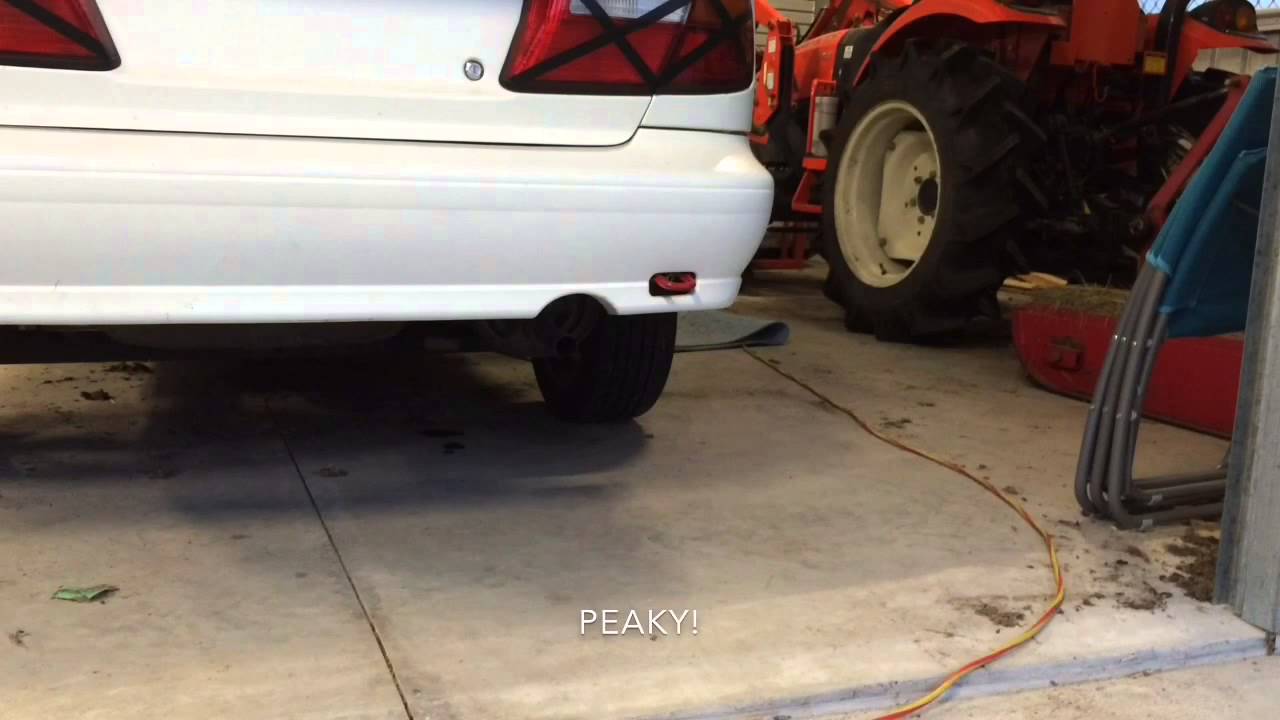 GA16de Exhaust Muffler Delete YouTube