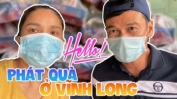 Cát Tường, Tiết Cương cùng phát quà từ thiện ở Vĩnh Long | Diễn viên Nguyễn Trí Cát Tường
