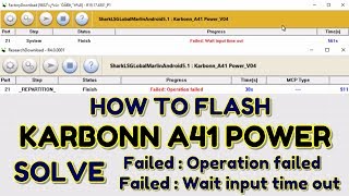 Karbonn A41 Power Flashing & Fix Research download Failed incompatible partition | Hindi - Urdu screenshot 5