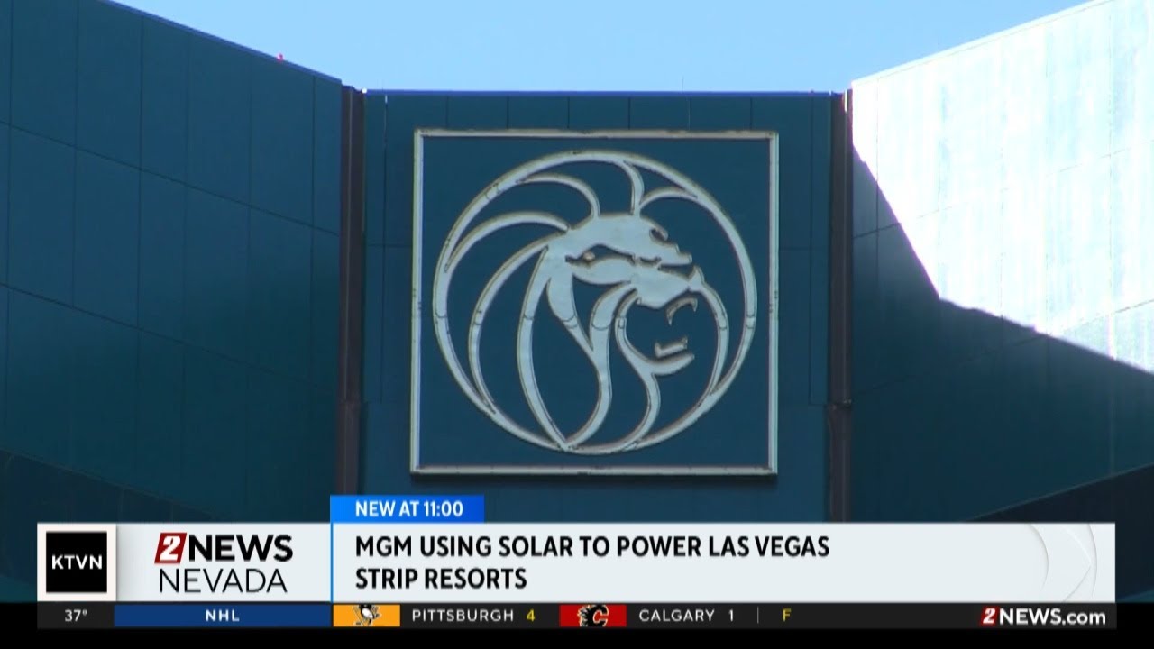 MGM using solar to power Las Vegas Strip resorts