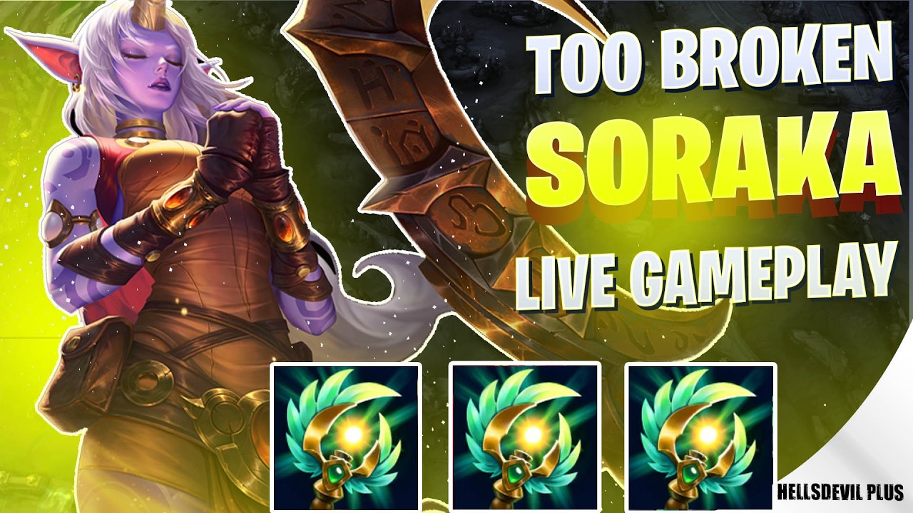 Сорака слишком имбалансна... - Геймплей Wild Rift HellsDevil Plus