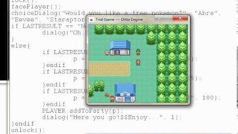 Ditto Engine - Pokemon clone with Python #3