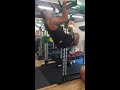 Halani Aulika pull ups weighing 128kg