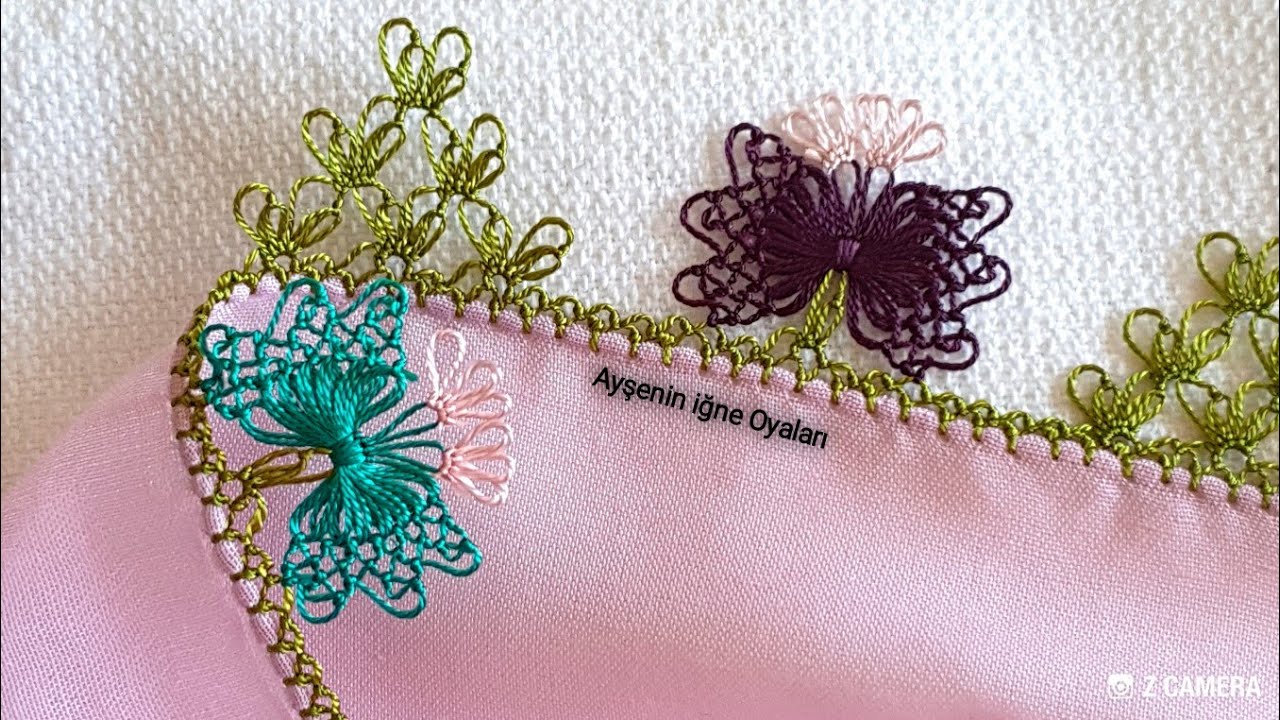 Abonelerinin çok istediği çok güzel iğne oyası modeli anlatımlı yapılışı