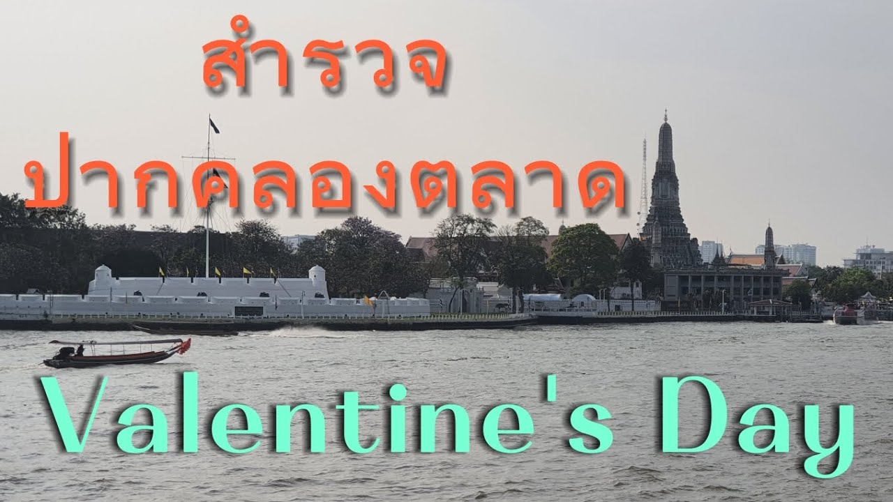 เดินชิลๆปากคลองตลาด Valentine's Day สุขสันต์วัน(ผม)โสด