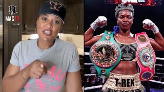 Needs To Get Knocked Out Laila Ali Reveals Her Image Is On All The Womens Wbc Le Belts
