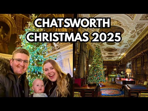Chatsworth Christmas 2025 - Market, Decorations & Light Trail!