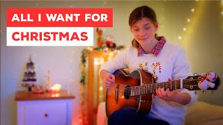 All I Want For Christmas Is You - Mariah Carey Fingerstyle Guitar Cover 4K