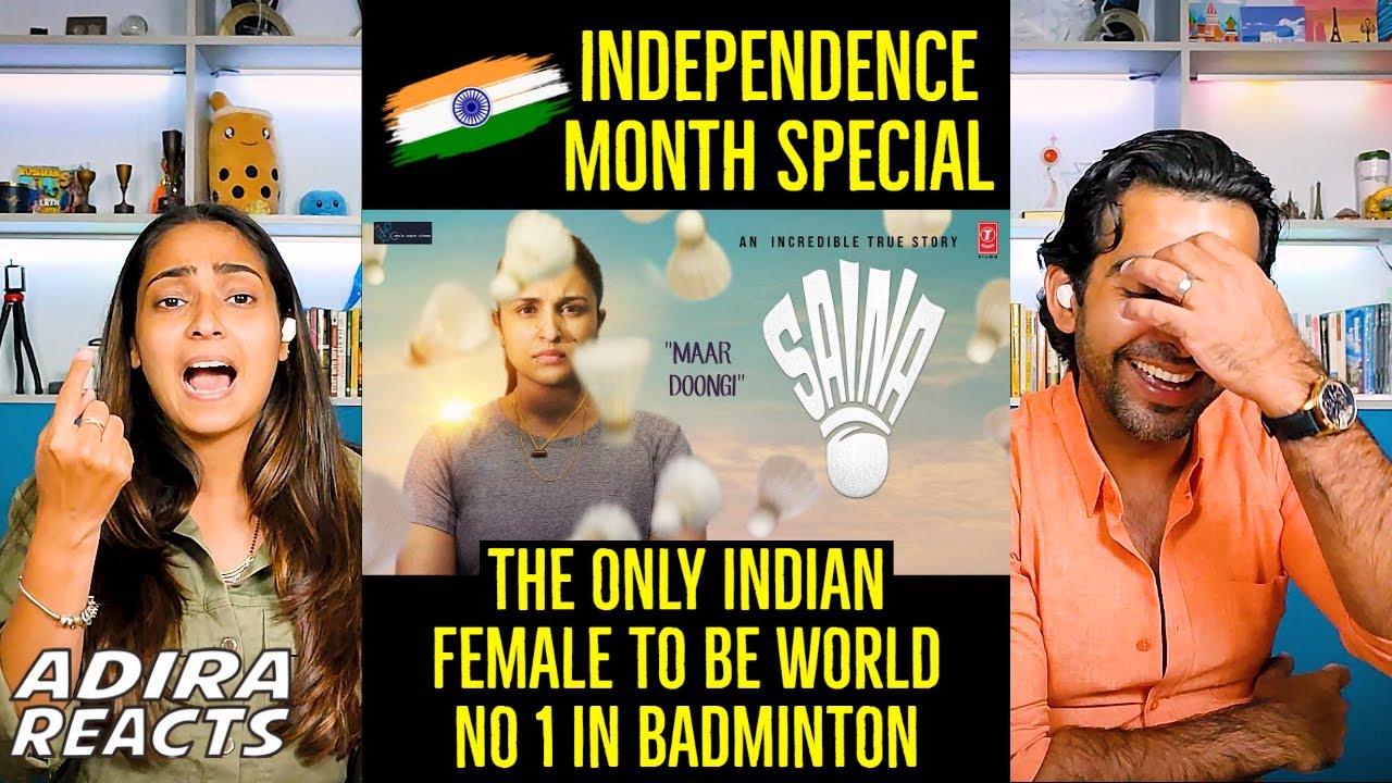 Saina Movie Teaser Reaction By Foreigners | Parineeti Chopra Reaction | Saina Nehwal Movie