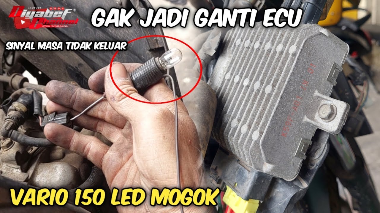 VARIO 150 LED OLD MOGOK TIDAK JADI GANTI ECU/ECM