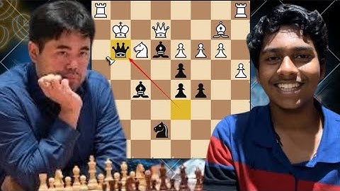 Crazy Chess Game : 107 | Pranav V vs Hikaru Nakamura #chessgrandmaster #magnuscarlsen #chessplayer