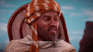 Ins Creed Origins The Hidden Ones Dlc - The Greater Good Bayek Confronts Gamilat Cutscene