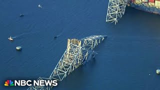 Baltimore bridge collapses after being struck by cargo ship