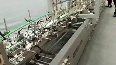 YL 800PC cardboard crash lock bottom box making machine