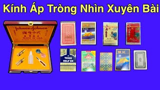 Kính Nhìn Xuyên Bài -  áp dụng chơi liêng , ba cấy , ba lá , bài cào , kính 12D