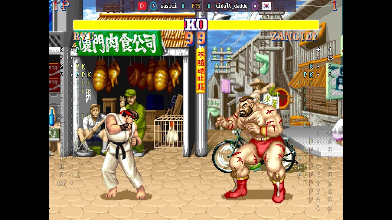 Street Fighter II' - Champion Edition - 🇹🇷 sasici(B) vs