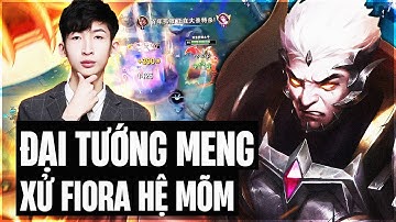 DARIUS CỦA XIAOCHAOMENG XỬ GỌN FIORA HỆ MÕM - VÔ TÌNH CHỨNG KIẾN PHA 1V1 CỰC HAY CUỐI TRẬN