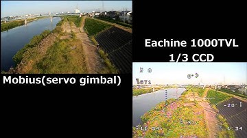 Eachine Falcon250 servo gimbal test