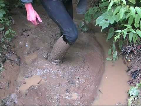 riding boots in mud