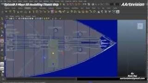 Speed titanic Ship 3d Modelling pt 3
