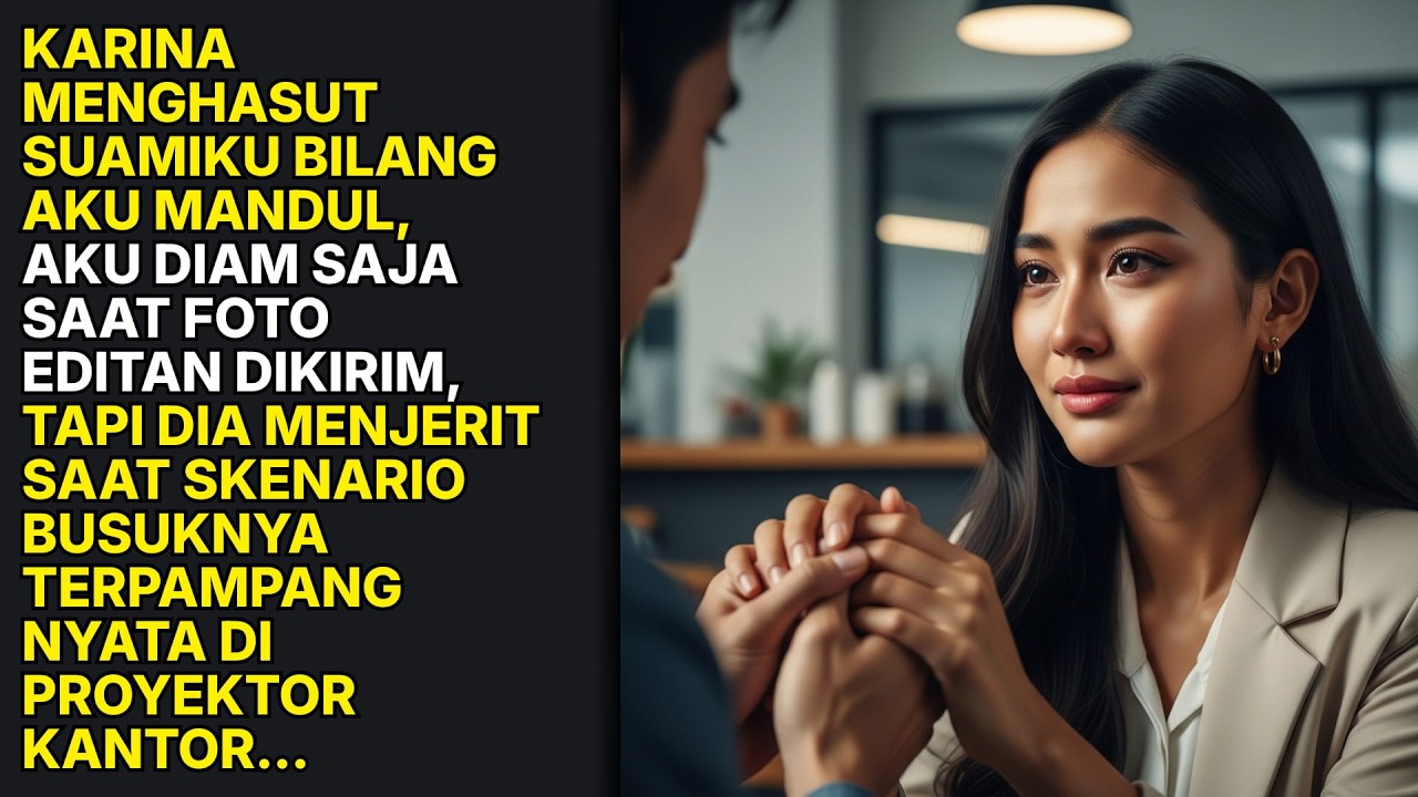 Sahabat HASUT Suamiku Supaya CERAIKAN AKU, Menjerit Saat Skenario BUSUKNYA TERBACA DI PROYEKTOR!