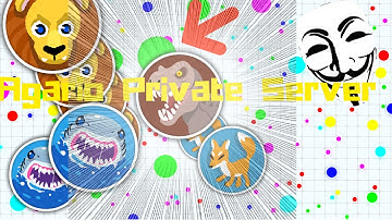 Agar.io Private server with your friends/Bots (How to make)