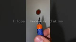 The most painful Nerf dart ever made #share