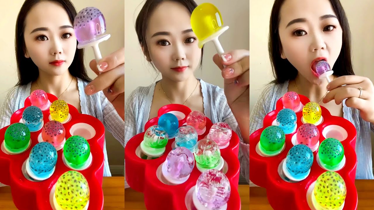 【ASMR】신기한물먹방 ASMR DRINKING#ASMRDRINKING#젤리물먹방#물먹방#10615