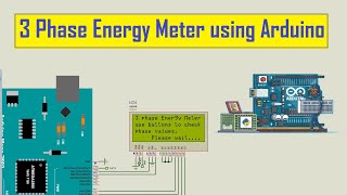 3 Phase Energy Meter | Code | Schematics | PCB Design
