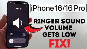 iPhone 16 / 16 Pro: How to Fix Ringer Sound Volume Gets Low On Incoming Calls