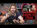 Lasers vs. Steam | Because Science Footnotes