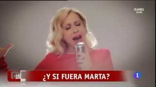 Marta Sánchez · Reportaje Video clip · Y ¿si fuera ella? ·