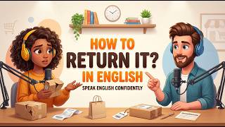Returning a Damaged Product at a Shop in English | English Conversation Practice