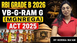 VB G RAM G scheme | PIB Schemes April 2026  RBI Grade B 2026 | NABARD 2026 | MGNREGA