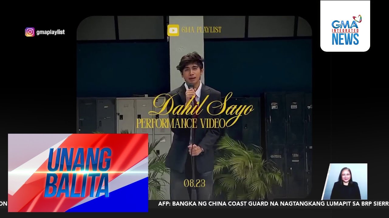 Akira Kurata, grateful sa release ng kaniyang debut single na "Dahil Sa'yo" under... | Unang Hirit