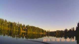 This is my hobbyzone super cub lp on floats  raw flight vid
