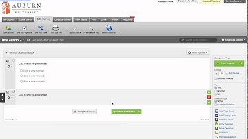 How to Create a Survey in Qualtrics
