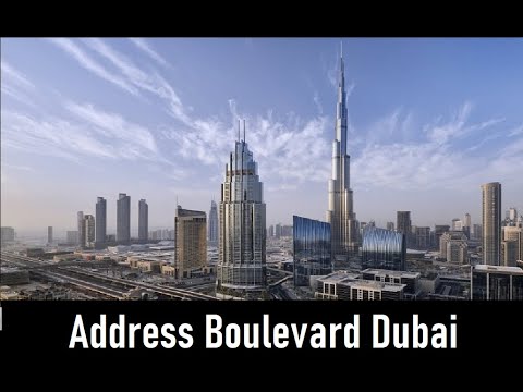 Address Boulevard Dubai | Bird's Eye View | 2008-2021 | 4K