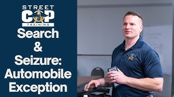 SEARCH & SEIZURE AUTOMOBILE EXCEPTION