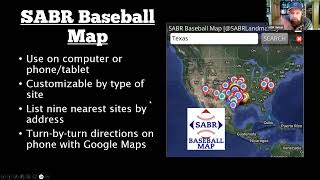 Stay Home With SABR: John Racanelli, Baseball Landmarks Committee