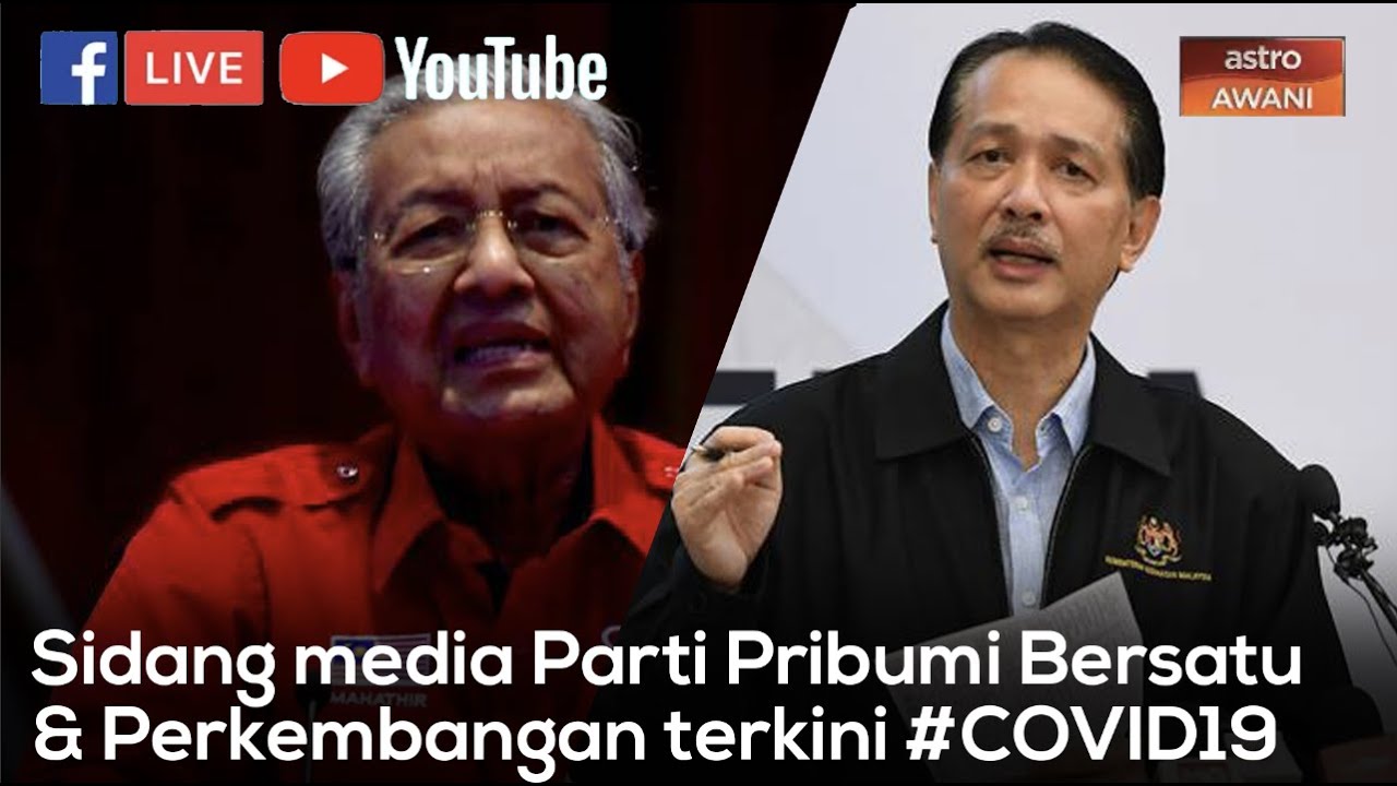  LANGSUNG  Sidang media Parti Pribumi Bersatu Malaysia ...