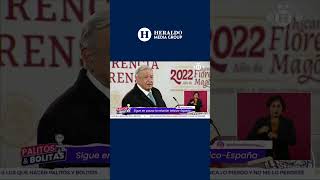 ¡AMLO afirma que relación con España sigue en pausa por hechos de hace 500 años shorts españa