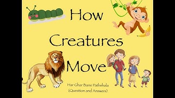 How Creatures Move Class-3 (Question and Answers) Part-1