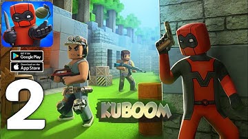 KUBOOM 3D: FPS shooting games - Gameplay Walkthrough Part 2 Tutorial (Android, iOS) New Update