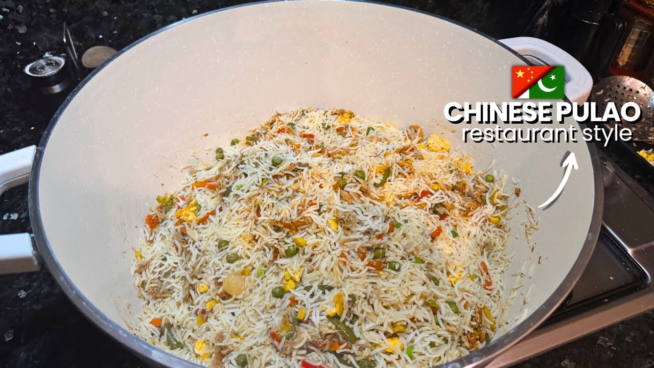 Chinese Chicken Pulao | Pakistani Restaurant Style Fried Rice Recipe | Lunch2Munch