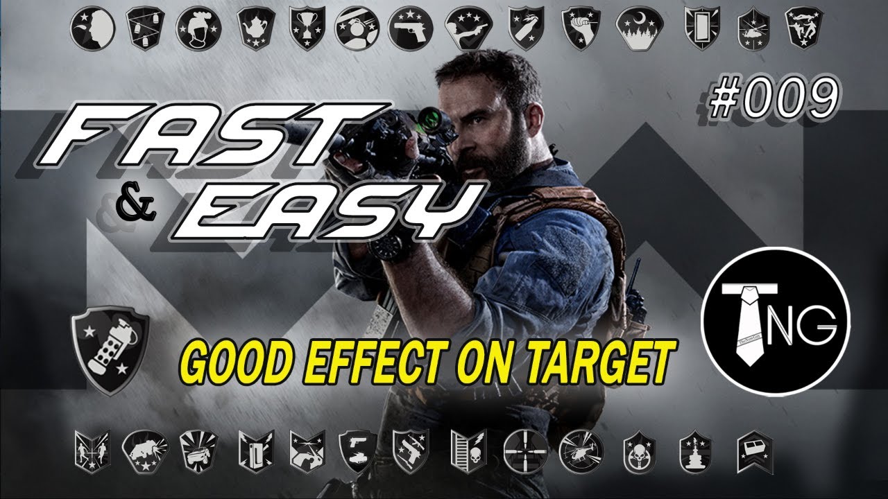 Call of Duty Modern Warfare 4 Good Effect on Target Fast & Easy