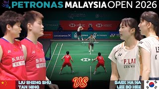 [Women's Doubles - FINAL] Liu Sheng Shu/Tan Ning vs Baek Ha Na/Lee So Hee | Badminton PMO26