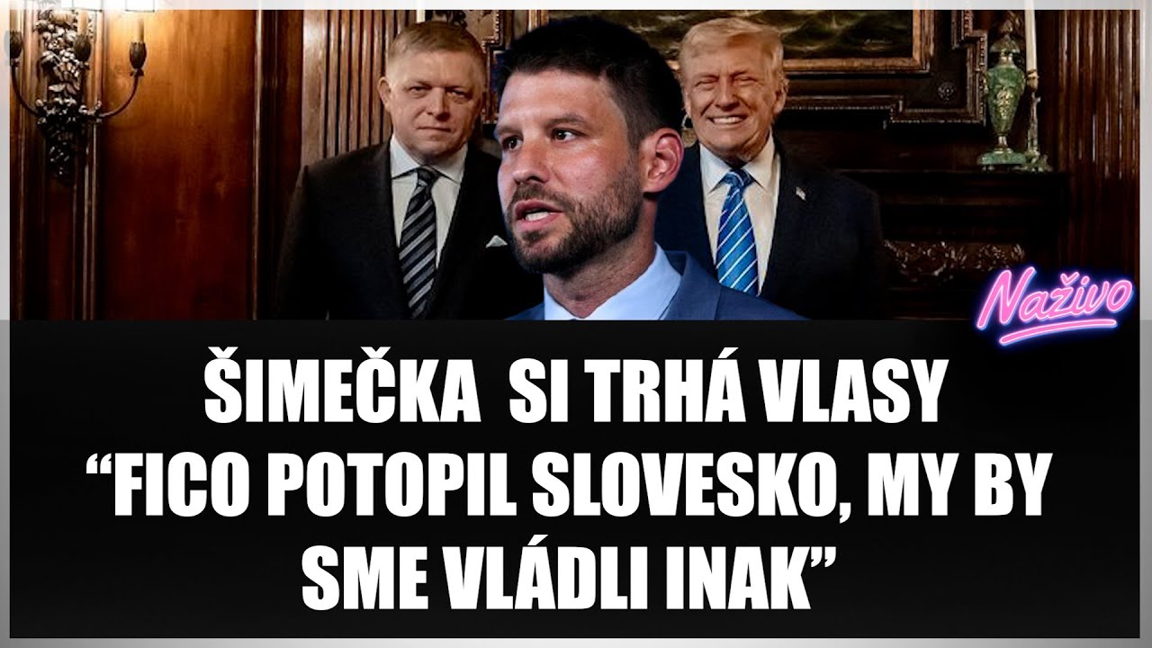 ŠIMEČKA  SI TRHÁ VLASY “FICO POTOPIL SLOVESKO, MY BY SME VLÁDLI INAK” Ako by to riešilo PS???